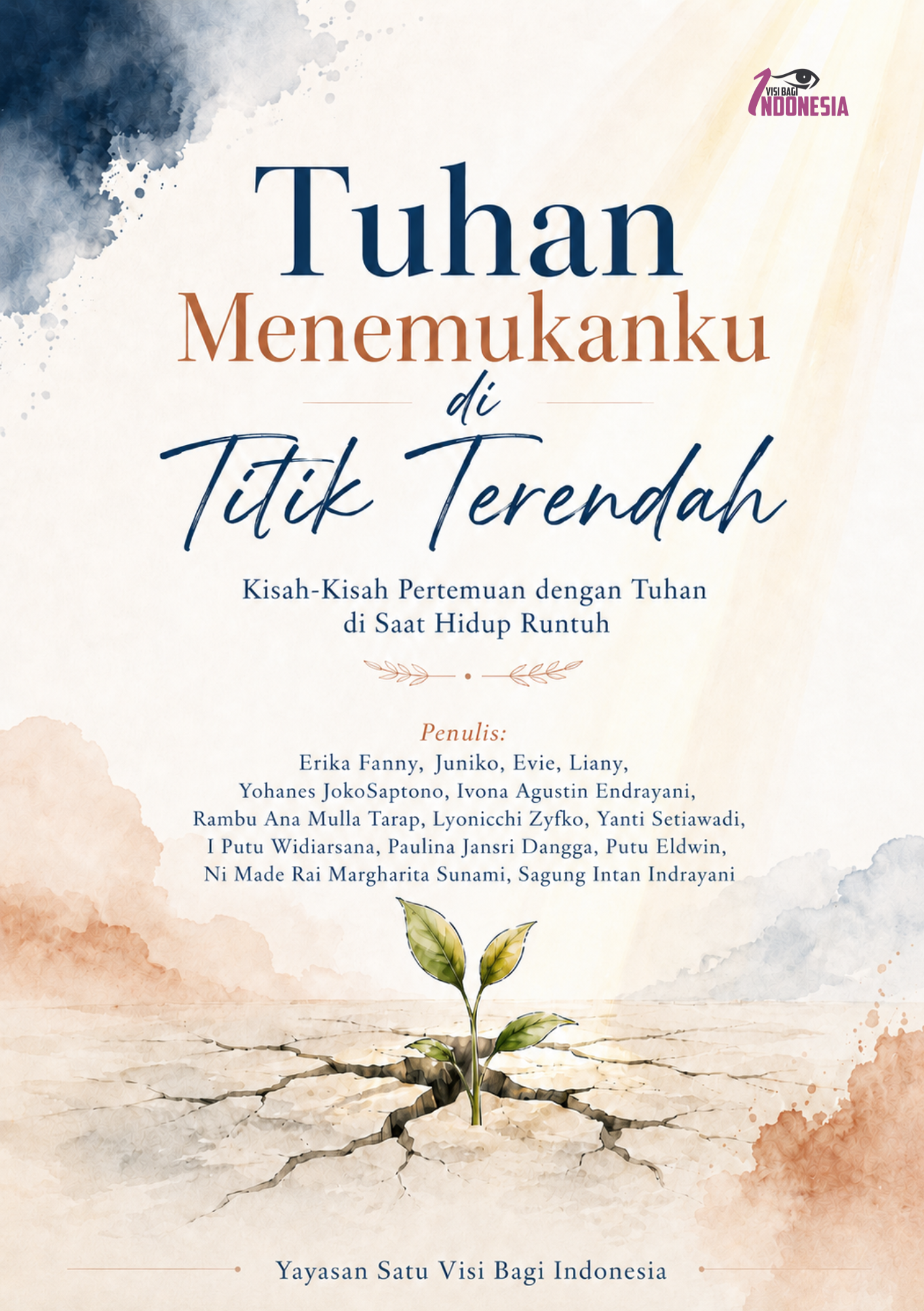 Tuhan Menemukanku di Titik Terendah menghadirkan kumpulan kisah nyata tentang perjumpaan dengan Tuhan ketika hidup berada dalam masa yang paling rapuh. Melalui pengalaman para penulis, pembaca diajak menyelami pergumulan sakit, kehilangan, luka pelayanan, kehancuran batin, ketidakpastian masa depan, hingga perjuangan untuk tetap percaya ketika jalan hidup terasa gelap.
Setiap kesaksian menunjukkan bahwa titik terendah bukan selalu akhir dari perjalanan. Justru di tengah kelemahan, air mata, dan pertanyaan yang belum terjawab, Tuhan tetap hadir dengan cara-Nya yang penuh kasih. Ia menopang yang lelah, memulihkan yang terluka, serta menuntun langkah demi langkah menuju pengharapan yang baru.
Buku ini tidak menawarkan jawaban instan atas setiap persoalan hidup. Namun, melalui kisah-kisah yang jujur dan dekat dengan kehidupan sehari-hari, pembaca akan menemukan penguatan bahwa mereka tidak berjalan sendiri. Tuhan Menemukanku di Titik Terendah menjadi pengingat bahwa dalam keadaan apa pun, tangan Tuhan tidak pernah berhenti bekerja—menguatkan, memulihkan, dan membawa kehidupan kepada terang-Nya.